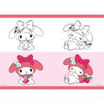 ΤΕΤΡΑΔΙΟ ΚΑΡΦΙΤΣΑ 17Χ25ΕΚ  MY MELODY 40Φ 2ΣΧ