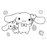 ΜΠΛΟΚ ΖΩΓΡΑΦ 23Χ33ΕΚ 40ΦΥΛ ΑΥΤΟΚ-ΣΤΕΝΣΙΛ- 2ΣΕΛ ΧΡ  2ΣΧ CINNAMOROLL