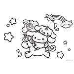 ΜΠΛΟΚ ΖΩΓΡΑΦ 23Χ33ΕΚ 40ΦΥΛ ΑΥΤΟΚ-ΣΤΕΝΣΙΛ- 2ΣΕΛ ΧΡ  2ΣΧ CINNAMOROLL