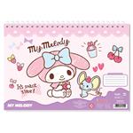 PAINTING BLOCK A4  30SH 2DES MY MELODY