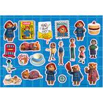 PAINTING BLOCK PADDINGTON  23X33 40SH STICKERS-STENCIL-2 COLORING PG  2DESIGNS