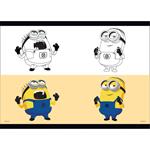 ΤΕΤΡΑΔΙΟ ΚΑΡΦΙΤΣΑ 17Χ25ΕΚ MINIONS 40Φ 2ΣΧ.