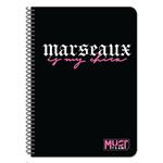 ΤΕΤΡΑΔΙO ΣΠΙΡΑΛ 17Χ25 2ΘΕΜ 60Φ MARSEAUX 2ΣΧ