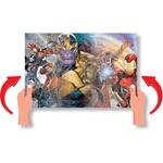 Παζλ Lenticular Avengers Luna Toys 2 σε 1 Χρωματισμού 2 όψεων με 3D Effect 150 Τμx. 45,7x30,4 εκ.