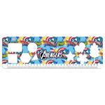 PAINTING BLOCK CAPTAIN AMERICA 23X33 40SH  STICKERS-STENCIL-2 COLORING PG  2DESIGNS