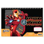 PAINTING BLOCK A4  30SH 2DES  IRON MAN
