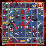 Table Board Game Snakes And Ladders Spider - Man