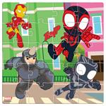 MAGNETIC PUZZLE 18X18X1.3CM SPIDEY AND FRIENDS