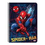 SPIRAL NOTEBOOK 17X25 2SUBS 60SH SPIDERMAN  2DESIGNS.