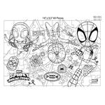 PUZZLE 60PCS 2IN1 IN METALLIC BALL 35,5X24CM SPIDEY