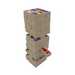 TOWER 3IN1 DOMINO, MEMORY, BALANCE WITH 48 BRICKS SPIDEY