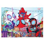 PUZZLE 4IN1 12/15/20/24PCS 28X6X27,5CM SPIDEY