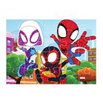 PUZZLE 4IN1 12/15/20/24PCS 28X6X27,5CM SPIDEY