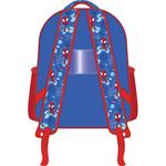 BACKPACK 27X10X31CM 2CASES SPIDEY BLUE