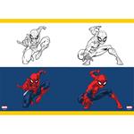 STICHED NOTEBOOK 17X25CM  SPIDERMAN 40SH 2DESIGNS