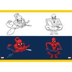 STICHED NOTEBOOK 17X25CM  SPIDERMAN 40SH 2DESIGNS
