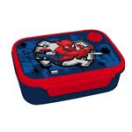 LUNCH BOX PP 800ML & WATER CANTEEN ALUMINIUM 500ML SET SPIDERMAN