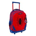 Σχολική Τσάντα Τρόλεϊ Δημοτικού Spider-Man Red Must Team 3 Θήκες