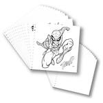 ΜΠΛΟΚ ΧΡΩΜΑΤΙΣΜΟΥ ΜΕ ΜΑΡΚΑΔΟΡΟΥΣ & ΚΑΣΕΤΙΝΑ 38ΤΜΧ SPIDERMAN