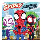 COLORING PUZZLE 36PCS 22x20,5x5CM SPIDEY