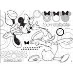 Παζλ Χρωματισμού 2 Όψεων 100Τμχ. Disney Minnie Mouse 49x36εκ. Luna Toys