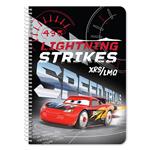 SPIRAL NOTEBOOK 17X25 2SUBS 60SH CARS 2DESIGNS