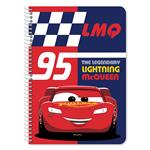 SPIRAL NOTEBOOK 17X25 2SUBS 60SH CARS 2DESIGNS