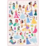 STICKERS 300PCS BLOCK 14,5X21,5CM PRINCESS
