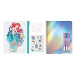 NOTEBOOK SPIRAL A5 IN PVC ZIP POUCH ARIEL