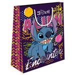 ΣΑΚΟΥΛΑ ΔΩΡΟΥ ΧΑΡΤΙΝΗ 26X12X32 LILO & STITCH ΜΕ FOIL