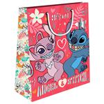 ΣΑΚΟΥΛΑ ΔΩΡΟΥ ΧΑΡΤΙΝΗ 33X12X45 LILO & STITCH ΜΕ FOIL 2ΣΧ