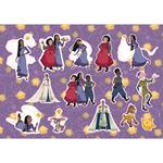 PAINTING BLOCK WISH 23X33 40SH  STICKERS-STENCIL-2 COLORING PG  2DESIGNS.