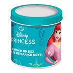 Ρολόι Χειρός Disney Princess Ariel Αναλογικό σε μεταλλικό κουτί