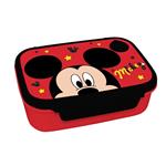 LUNCH BOX PP 800ML & WATER CANTEEN ALUMINIUM 500ML SET MICKEY