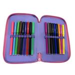 Triple Decker School Pencil Case Filled Disney Minnie Forever Besties Must Team