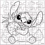 PUZZLE 42PCS 42X42CM STITCH