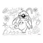 Παζλ Κορνίζα Disney Stitch Luna Toys 2 σε 1 Χρωματισμού 2 όψεων 64 Τμx. 27x27 εκ.