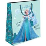 PAPER GIFT BAG 26X32X12CM FROZEN
