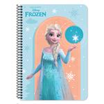 SPIRAL NOTEBOOK 17X25CM 2SUBS 60SH FROZEN 2DESIGNS