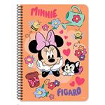 SPIRAL NOTEBOOK 17X25CM 2SUBS 60SH MINNIE 2DESIGNS