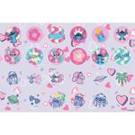 PAINTING BLOCK 23X33CM 40SH  STICKERS-STENCIL-2 COLORING PG  2DESIGNS LILO & STITCH 1