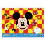PAINTING BLOCK 23X33CM 40SH  STICKERS-STENCIL-2 COLORING PG  2DESIGNS MICKEY