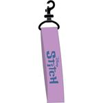 BACKPACK MUST TEAM MONOCHROME CLASSIC 32Χ19Χ42 DOUBLE POCKET LIGHT PURPLE WITH LILA STITCH & ANGEL