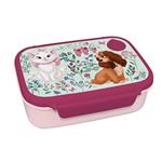 ΦΑΓΗΤΟΔΟΧΕΙΟ PP 800ML & ΠΑΓΟΥΡΙ PP 500ML ΣΕΤ LADY AND THE TRAMP & MARIE CAT