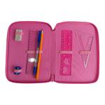 DOUBLE DECKER PENCIL CASE FILLED 15X5X21CM MINNIE