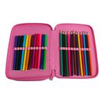 DOUBLE DECKER PENCIL CASE FILLED 15X5X21CM MINNIE