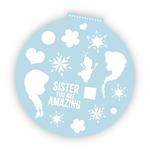 PAINTING BLOCK Φ36 40SH  STICKERS-STENCIL-COLORING  PG  FROZEN