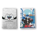 PLUSH NOTEBOOK WITH PEN SET I FELL IN LOVE IN GREECE MICKEY