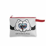 SHOPPING BAG 39X32X11CM & COSMETIC BAG SET I FELL IN LOVE IN GREECE MICKEY