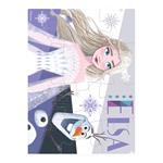 COLORING PUZZLE 4 IN 1 WITH COLORING PENCILS FROZEN